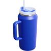 image:imageSTANLEY Quencher H20 Tumbler with Handle and Straw 30 oz  Flowstate 3Position Lid  Cup Holder Compatible for Travel  Insulated Stainless Steel Cup  BPAFree  Sahara PlumeCobalt