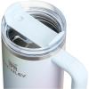 image:imageSTANLEY Quencher H20 Tumbler with Handle and Straw 30 oz  Flowstate 3Position Lid  Cup Holder Compatible for Travel  Insulated Stainless Steel Cup  BPAFree  Sahara PlumeSunrise Spiral