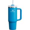 image:imageSTANLEY Quencher H20 Tumbler with Handle and Straw 30 oz  Flowstate 3Position Lid  Cup Holder Compatible for Travel  Insulated Stainless Steel Cup  BPAFree  Sahara PlumeAzure