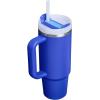image:imageSTANLEY Quencher H20 Tumbler with Handle and Straw 30 oz  Flowstate 3Position Lid  Cup Holder Compatible for Travel  Insulated Stainless Steel Cup  BPAFree  Sahara PlumeCobalt
