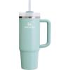 image:imageSTANLEY Quencher H20 Tumbler with Handle and Straw 30 oz  Flowstate 3Position Lid  Cup Holder Compatible for Travel  Insulated Stainless Steel Cup  BPAFree  Sahara PlumeSeafoam