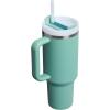 image:imageSTANLEY Quencher H20 Tumbler with Handle and Straw 30 oz  Flowstate 3Position Lid  Cup Holder Compatible for Travel  Insulated Stainless Steel Cup  BPAFree  Sahara PlumeSpring Green