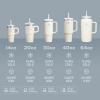 image:imageSTANLEY Quencher H20 Tumbler with Handle and Straw 30 oz  Flowstate 3Position Lid  Cup Holder Compatible for Travel  Insulated Stainless Steel Cup  BPAFree  Sahara PlumeSeafoam