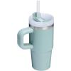 image:imageSTANLEY Quencher H20 Tumbler with Handle and Straw 30 oz  Flowstate 3Position Lid  Cup Holder Compatible for Travel  Insulated Stainless Steel Cup  BPAFree  Sahara PlumeSeafoam