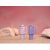 image:imageSTANLEY Quencher H20 Tumbler with Handle and Straw 30 oz  Flowstate 3Position Lid  Cup Holder Compatible for Travel  Insulated Stainless Steel Cup  BPAFree  Sahara PlumePeriwinkle Shimmer