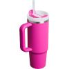 image:imageSTANLEY Quencher H20 Tumbler with Handle and Straw 30 oz  Flowstate 3Position Lid  Cup Holder Compatible for Travel  Insulated Stainless Steel Cup  BPAFree  Sahara PlumeViolet Blossom