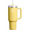image:imageSTANLEY Quencher H20 Tumbler with Handle and Straw 30 oz  Flowstate 3Position Lid  Cup Holder Compatible for Travel  Insulated Stainless Steel Cup  BPAFree  Sahara PlumeDaffodil