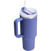 image:imageSTANLEY Quencher H20 Tumbler with Handle and Straw 30 oz  Flowstate 3Position Lid  Cup Holder Compatible for Travel  Insulated Stainless Steel Cup  BPAFree  Sahara PlumeExclusive Lupine