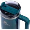 image:imageSTANLEY Quencher H20 Tumbler with Handle and Straw 30 oz  Flowstate 3Position Lid  Cup Holder Compatible for Travel  Insulated Stainless Steel Cup  BPAFree  Sahara PlumeFluted Marina Shine