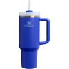 image:imageSTANLEY Quencher H20 Tumbler with Handle and Straw 30 oz  Flowstate 3Position Lid  Cup Holder Compatible for Travel  Insulated Stainless Steel Cup  BPAFree  Sahara PlumeCobalt