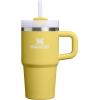 image:imageSTANLEY Quencher H20 Tumbler with Handle and Straw 30 oz  Flowstate 3Position Lid  Cup Holder Compatible for Travel  Insulated Stainless Steel Cup  BPAFree  Sahara PlumeDaffodil
