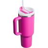 image:imageSTANLEY Quencher H20 Tumbler with Handle and Straw 30 oz  Flowstate 3Position Lid  Cup Holder Compatible for Travel  Insulated Stainless Steel Cup  BPAFree  Sahara PlumeViolet Blossom
