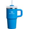 image:imageSTANLEY Quencher H20 Tumbler with Handle and Straw 30 oz  Flowstate 3Position Lid  Cup Holder Compatible for Travel  Insulated Stainless Steel Cup  BPAFree  Sahara PlumeAzure