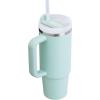 image:imageSTANLEY Quencher H20 Tumbler with Handle and Straw 30 oz  Flowstate 3Position Lid  Cup Holder Compatible for Travel  Insulated Stainless Steel Cup  BPAFree  Sahara PlumeSeafoam