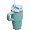 image:imageSTANLEY Quencher H20 Tumbler with Handle and Straw 30 oz  Flowstate 3Position Lid  Cup Holder Compatible for Travel  Insulated Stainless Steel Cup  BPAFree  Sahara PlumeSpring Green