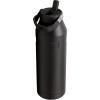 image:imageStanley IceFlow Flip Straw 20 Water Bottle 24 OZ  BuiltIn Straw with Larger Opening  Lightweight amp LeakResistant  Insulated Stainless Steel  BPAFree  Blue SkyBlack