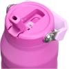 image:imageStanley IceFlow Flip Straw 20 Water Bottle 24 OZ  BuiltIn Straw with Larger Opening  Lightweight amp LeakResistant  Insulated Stainless Steel  BPAFree  Blue SkyDark Blossom