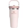 image:imageSTANLEY IceFlow 20 Flip Straw Tumbler with Handle 14 oz  Twist On Lid and Flip Up Straw  Leakproof Water Bottle  Insulated Stainless Steel  BPAFree  AshRose Quartz