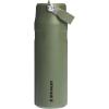 image:imageStanley IceFlow Flip Straw 20 Water Bottle 24 OZ  BuiltIn Straw with Larger Opening  Lightweight amp LeakResistant  Insulated Stainless Steel  BPAFree  Blue SkyDried Pine