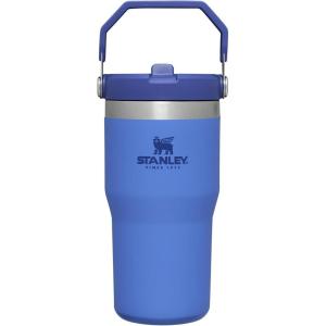 image:imageSTANLEY IceFlow 20 Flip Straw Tumbler with Handle 14 oz  Twist On Lid and Flip Up Straw  Leakproof Water Bottle  Insulated Stainless Steel  BPAFree  AshIris