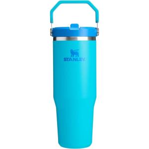 image:imageSTANLEY IceFlow 20 Flip Straw Tumbler with Handle 14 oz  Twist On Lid and Flip Up Straw  Leakproof Water Bottle  Insulated Stainless Steel  BPAFree  AshSplash