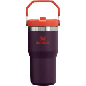 image:imageSTANLEY IceFlow 20 Flip Straw Tumbler with Handle 14 oz  Twist On Lid and Flip Up Straw  Leakproof Water Bottle  Insulated Stainless Steel  BPAFree  AshPlum