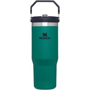 image:imageSTANLEY IceFlow 20 Flip Straw Tumbler with Handle 14 oz  Twist On Lid and Flip Up Straw  Leakproof Water Bottle  Insulated Stainless Steel  BPAFree  AshTidepool