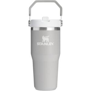 image:imageSTANLEY IceFlow 20 Flip Straw Tumbler with Handle 14 oz  Twist On Lid and Flip Up Straw  Leakproof Water Bottle  Insulated Stainless Steel  BPAFree  AshAsh