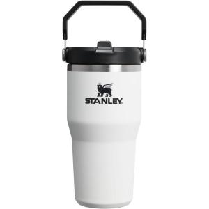 image:imageSTANLEY IceFlow 20 Flip Straw Tumbler with Handle 14 oz  Twist On Lid and Flip Up Straw  Leakproof Water Bottle  Insulated Stainless Steel  BPAFree  AshChalk