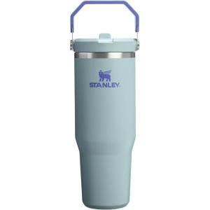 image:imageSTANLEY IceFlow 20 Flip Straw Tumbler with Handle 14 oz  Twist On Lid and Flip Up Straw  Leakproof Water Bottle  Insulated Stainless Steel  BPAFree  AshExclusive Blue Catus