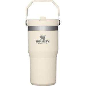 image:imageSTANLEY IceFlow 20 Flip Straw Tumbler with Handle 14 oz  Twist On Lid and Flip Up Straw  Leakproof Water Bottle  Insulated Stainless Steel  BPAFree  AshCream