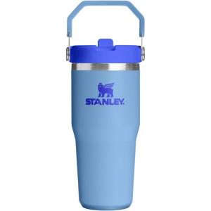 image:imageSTANLEY IceFlow 20 Flip Straw Tumbler with Handle 14 oz  Twist On Lid and Flip Up Straw  Leakproof Water Bottle  Insulated Stainless Steel  BPAFree  AshBlue Sky