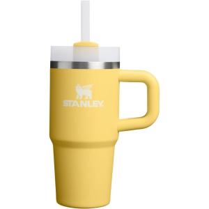 image:imageSTANLEY Quencher H20 Tumbler with Handle and Straw 30 oz  Flowstate 3Position Lid  Cup Holder Compatible for Travel  Insulated Stainless Steel Cup  BPAFree  Sahara PlumeDaffodil