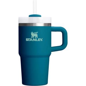 image:imageSTANLEY Quencher H20 Tumbler with Handle and Straw 30 oz  Flowstate 3Position Lid  Cup Holder Compatible for Travel  Insulated Stainless Steel Cup  BPAFree  Sahara PlumeCoastal Teal