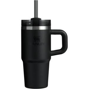 image:imageSTANLEY Quencher H20 Tumbler with Handle and Straw 30 oz  Flowstate 3Position Lid  Cup Holder Compatible for Travel  Insulated Stainless Steel Cup  BPAFree  Sahara PlumeBlack 20