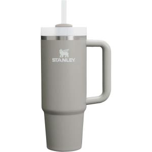 image:imageSTANLEY Quencher H20 Tumbler with Handle and Straw 30 oz  Flowstate 3Position Lid  Cup Holder Compatible for Travel  Insulated Stainless Steel Cup  BPAFree  Sahara PlumeAsh