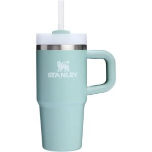 image:imageSTANLEY Quencher H20 Tumbler with Handle and Straw 30 oz  Flowstate 3Position Lid  Cup Holder Compatible for Travel  Insulated Stainless Steel Cup  BPAFree  Sahara PlumeSeafoam