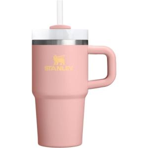 image:imageSTANLEY Quencher H20 Tumbler with Handle and Straw 30 oz  Flowstate 3Position Lid  Cup Holder Compatible for Travel  Insulated Stainless Steel Cup  BPAFree  Sahara PlumePeach Rose