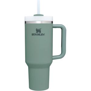 image:imageSTANLEY Quencher H20 Tumbler with Handle and Straw 30 oz  Flowstate 3Position Lid  Cup Holder Compatible for Travel  Insulated Stainless Steel Cup  BPAFree  Sahara PlumeShale