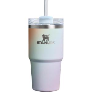 image:imageSTANLEY Quencher H20 Tumbler with Handle and Straw 30 oz  Flowstate 3Position Lid  Cup Holder Compatible for Travel  Insulated Stainless Steel Cup  BPAFree  Sahara PlumeSunrise Spiral