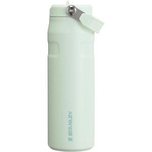 image:imageStanley IceFlow Flip Straw 20 Water Bottle 24 OZ  BuiltIn Straw with Larger Opening  Lightweight amp LeakResistant  Insulated Stainless Steel  BPAFree  Blue SkyMist