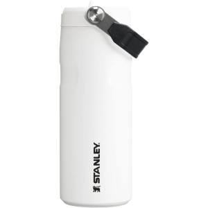 image:imageStanley IceFlow Flip Straw 20 Water Bottle 24 OZ  BuiltIn Straw with Larger Opening  Lightweight amp LeakResistant  Insulated Stainless Steel  BPAFree  Blue SkyChalk