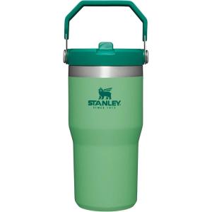 image:imageSTANLEY IceFlow 20 Flip Straw Tumbler with Handle 14 oz  Twist On Lid and Flip Up Straw  Leakproof Water Bottle  Insulated Stainless Steel  BPAFree  AshJade