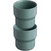 image:imageSTANLEY StayHot Stacking Camp Cup 10 oz  Press In Drink Through Lid  Cup for Coffee Tea and Drinks  Insulated Stainless Steel Coffee Mug  BPAFreeShale 2Pack