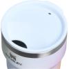 image:imageSTANLEY StayHot Stacking Camp Cup 10 oz  Press In Drink Through Lid  Cup for Coffee Tea and Drinks  Insulated Stainless Steel Coffee Mug  BPAFreeSunrise Spiral