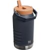image:imageStanley IceFlow 20 Flip Straw Jug with Handle 64 oz  Twist On Lid and Flip Up Straw  Leakproof for Travel and Sports  Insulated Stainless Steel  BPAFree  TwilightTwilight