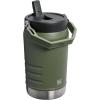 image:imageStanley IceFlow 20 Flip Straw Jug with Handle 64 oz  Twist On Lid and Flip Up Straw  Leakproof for Travel and Sports  Insulated Stainless Steel  BPAFree  TwilightDried Pine