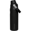 image:imageStanley IceFlow Fast Flow Water Bottle 24 oz  Angled Spout Lid  Lightweight and Leakproof for Travel and Sports  Insulated Stainless Steel  BPAFree  Black 20