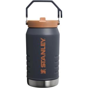image:imageStanley IceFlow 20 Flip Straw Jug with Handle 64 oz  Twist On Lid and Flip Up Straw  Leakproof for Travel and Sports  Insulated Stainless Steel  BPAFree  TwilightTwilight