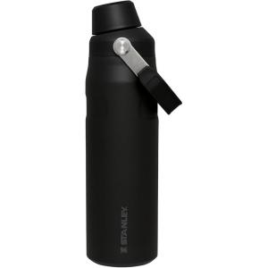 image:imageStanley IceFlow Fast Flow Water Bottle 24 oz  Angled Spout Lid  Lightweight and Leakproof for Travel and Sports  Insulated Stainless Steel  BPAFree  Black 20